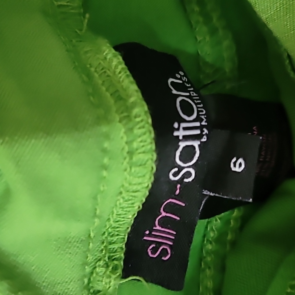 2 for 1!! Slimsations Green/Blue Shorts 6 - Picture 2 of 8